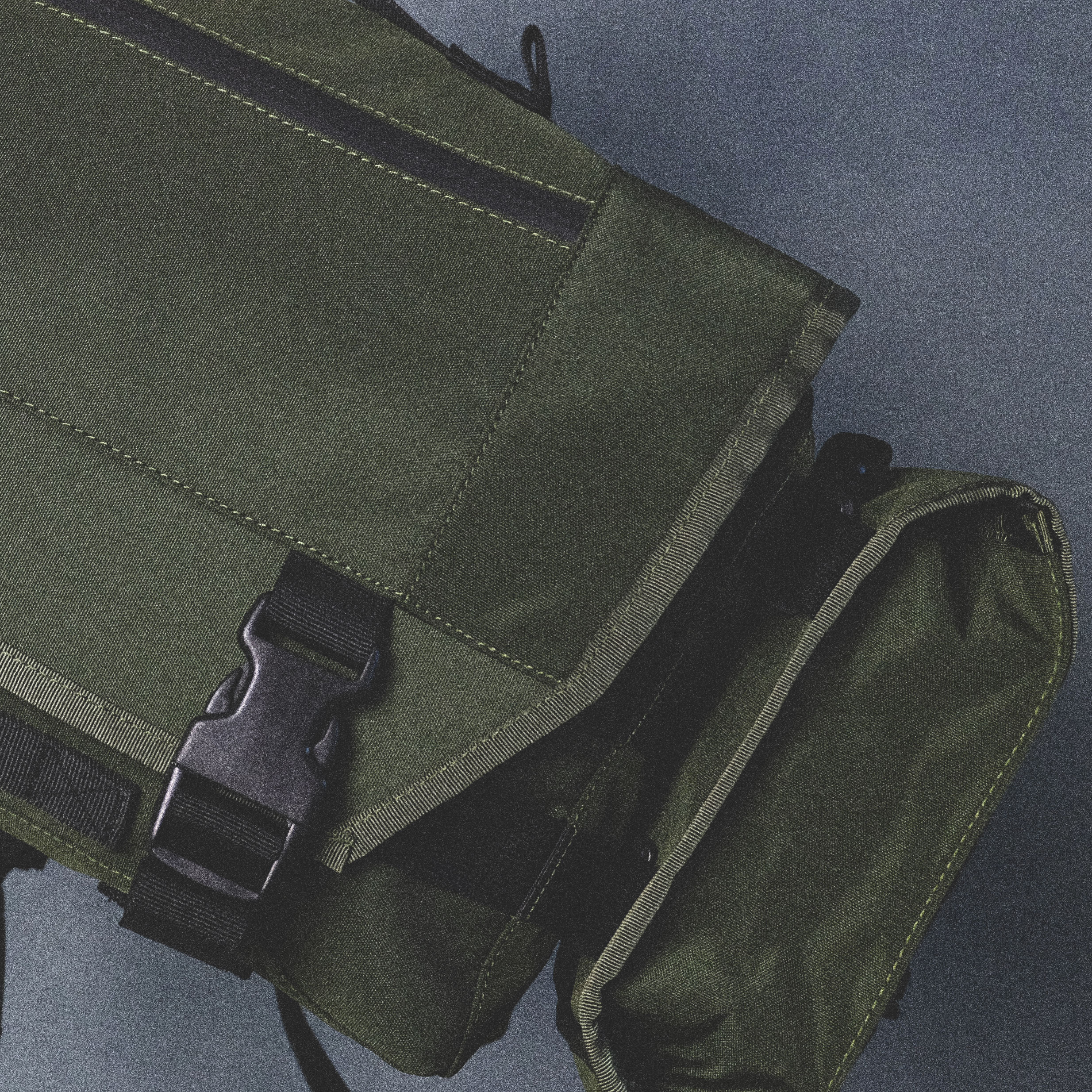 essential gear phase waterproof messenger bag